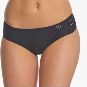 Body Glove Womens Smoothies Nuevo Contempo Swim Bottom, Black, Size XS, NWT